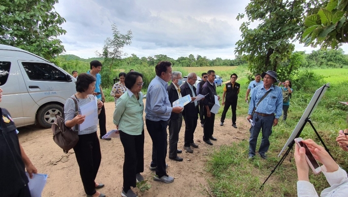 ทน.สทภ.1 รับการตรวจติดตามและประเมินผลของ ค.ต.ป.ทส. ณ บ้านทุ่งปงเรียน ต.บ้านเอื้อม อ.เมืองลำปาง จ.ลำปาง