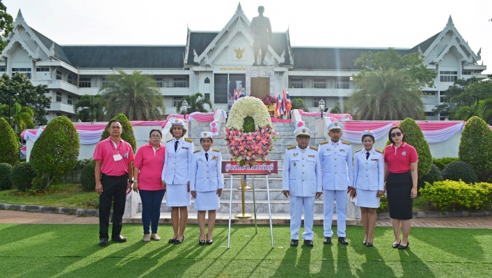 สทภ.๖ เข้าร่วมพิธีน้อมรำลึกเนื่องในวันคล้ายวันสวรรคต พระบาทสมเด็จพระจุลจอมเกล้าเจ้าอยู่หัว