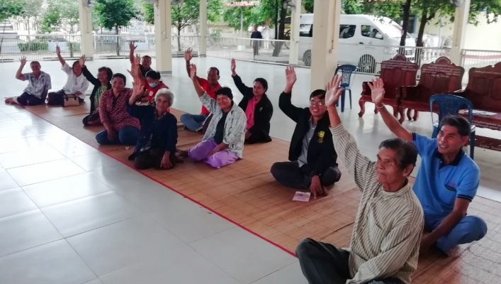 สทภ.4 จัดโครงการรับฟังความคิดเห็นของประชาชนฯ โครงการอนุรักษ์ฟื้นฟูแหล่งน้ำ ห้วยรากไถ ตอน 4  บ้านแมด หมู่ที่ 3 ตำบลสะอาดสมบูรณ์ อำเภอเมือง จังหวัดร้อยเอ็ด