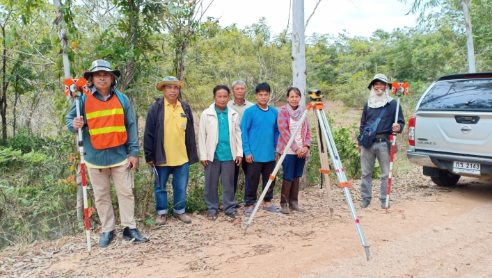 สทภ.11 ทส.ลงพื้นที่สำรวจออกแบบ โครงการอนุรักษ์ฟื้นฟูแหล่งน้ำพร้อมระบบกระจายน้ำด้วยพลังงานแสงอาทิตย์ สนับสนุนโครงการอนุรักษ์พันธุกรรมพืชอันเนื่องมาจากพระราชดำริ