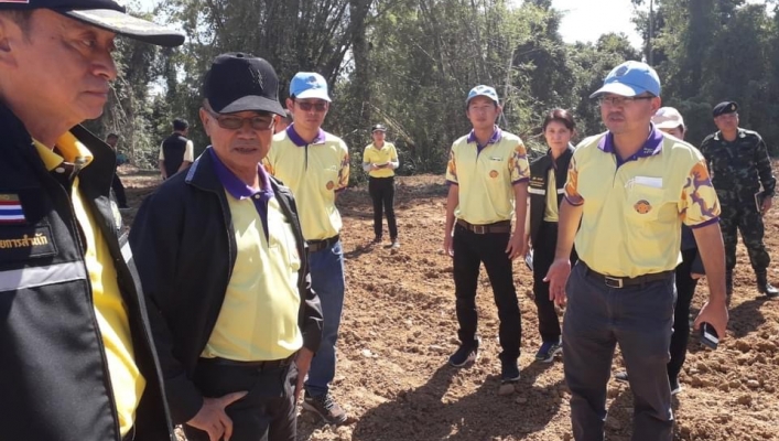 สทภ.6 ร่วมต้อนรับองคมนตรี และคณะ ลงพื้นที่ติดตามความก้าวหน้าโครงการพัชรสุธาคชานุรักษ์