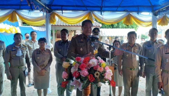 ทน. ร่วมต้อนรับองคมนตรีลงพื้นที่จังหวัดเชียงรายเพื่อติดตามและขับเคลื่อนโครงการอันเนื่องมาจากพระราชดำริพื้นที่ภาคเหนือ