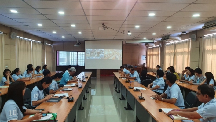 สทภ. 7 ร่วมประชุมและรับมอบนโยบายจากปลัดกระทรวงทรัพยากรธรรมชาติและสิ่งแวดล้อม (นายจตุพร บุรุษพัฒน์)