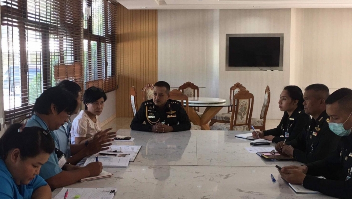 สทภ. 7 ประชุมชี้แจงปัญหาและอุปสรรค์ในการดำเนินโครงการปรับปรุงฟื้นฟูแหล่งน้ำภายในค่ายสุรสีห์ (มทบ.17)