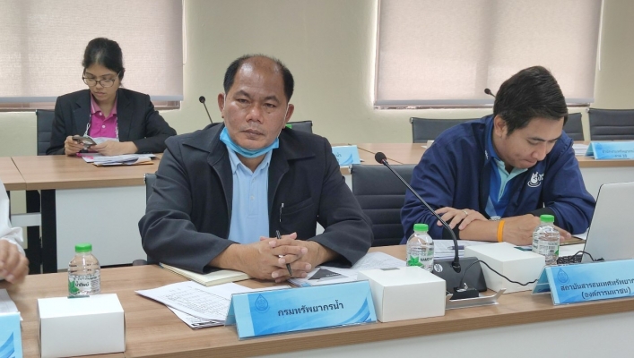 สทภ. ๘  ร่วมประชุมตรวจราชการติดตามประเมินผลโครงการในพื้นที่  ของคณะอนุกรรมการบริหารจัดการทรัพยากรน้ำรายภาคในพื้นที่ภาคใต้ ครั้งที่ ๑/๒๕๖๓