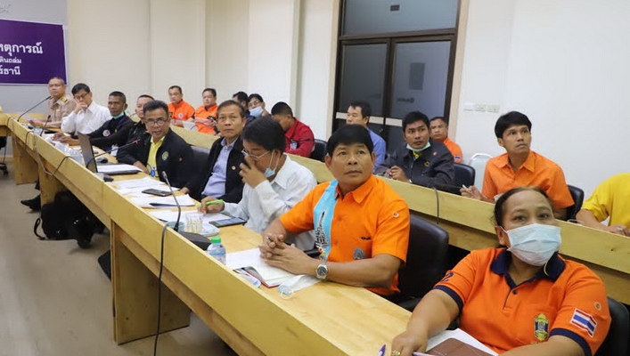 สทภ.10 ร่วมประชุมศูนย์บัญชาการเหตุการณ์อุทกภัย วาตภัย และดินถล่ม