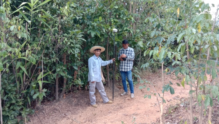 สทภ.9 ลงพื้นที่สำรวจออกแบบโครงการเพื่อเตรียมความพร้อมด้านแบบแปลนโครงการระบบกระจายน้ำด้วยพลังงานแสงอาทิตย์เพื่อสนับสนุนโครงการ (น้ำพางโมเดล)