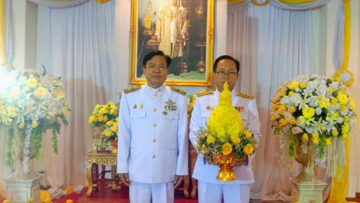 สำนักงานทรัพยากรน้ำภาค 4 เข้าร่วมพิธีวางพานพุ่ม และพิธีถวายบังคม เนื่องในวันพระราชสมภพ พระบาทสมเด็จพระบรมชนกาธิเบศรมหาอดุลยเดชมหาราชบรมนาถบพิตร