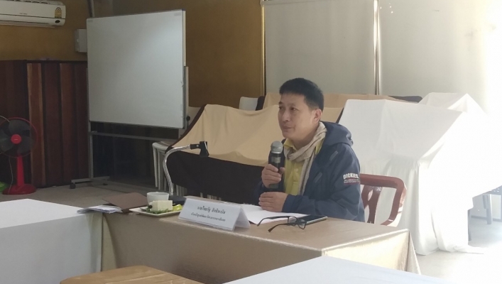 สทภ.1 โดยส่วนประสานและบริหารจัดการลุ่มน้ำปิงตอนบน เข้าร่วมประชุมคณะทำงานสนับสนุนศูนย์พัฒนาโครงการหลวงแม่ทาเหนือและศูนย์พัฒนาโครงการหลวงตีนตก ครั้งที่ 1/2564