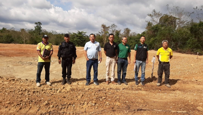 สทภ.6 ลงพื้นที่ติดตามโครงการด้านแหล่งน้ำเพื่อสนับสนุนโครงการพัชรสุธาคชานุรักษ์