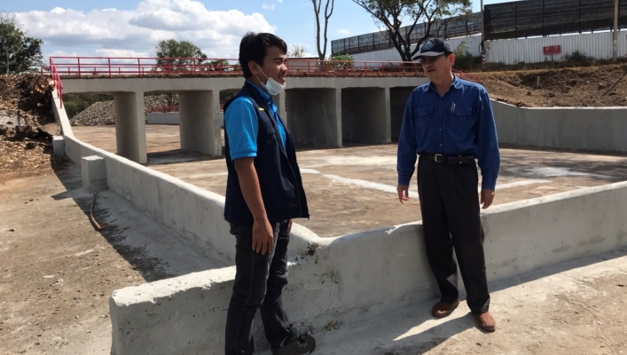 ทน.สทภ.2 ตรวจติดตามเร่งรัดผลเบิกจ่ายและผลการดำเนินงานโครงการบำรุงรักษาแหล่งน้ำอ่างเก็บน้ำห้วยสะพานขาด บ้านสำนักหมัน ต.นางั่ว อ.เมืองฯ จ.เพชรบูรณ์
