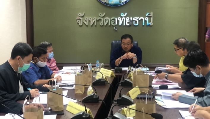 สทภ.2 โดยลุ่มน้ำสะแกกรัง เข้าร่วมประชุมคณะอนุกรรมการ   ทรัพยากรน้ำจังหวัดอุทัยธานี  ครั้งที่ 4/2563