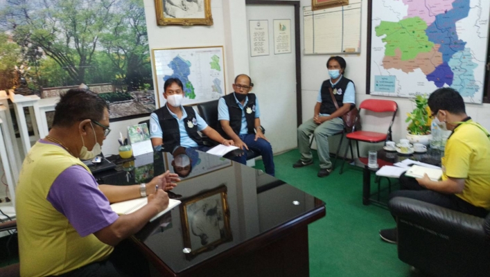 ทน.สทภ.2  ประสานงานพื้นที่ภัยแล้งในเขตจังหวัดสิงห์บุรี