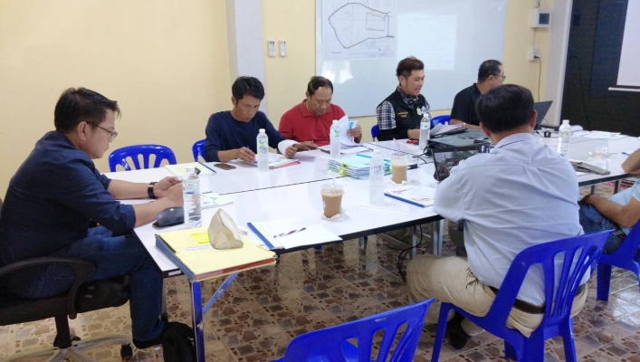 สทภ.9 ลงพื้นที่ตรวจรับงานและติดตามผลการดำเนินงานโครงการหนองจระเข้-หนองแม่ระวิง ต.สารจิตร อ.ศรีสัชนาลัย จ.สุโขทัย
