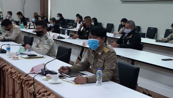 สทภ. 7 ร่วมประชุมติดตามผลการดำเนินงานโครงการพัฒนาชุมชนในเขตรักษาพันธุ์สัตว์ป่าและอุทยานแห่งชาติจังหวัดกาญจนบุรี
