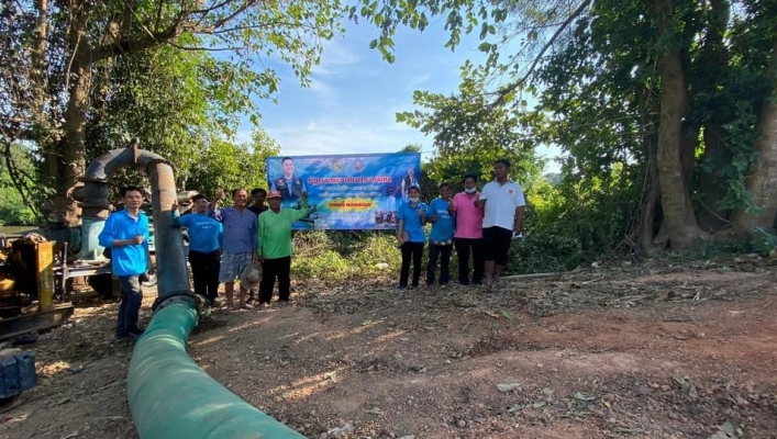 สทภ.6 ร่วมบรรเทาปัญหาวิกฤตน้ำแล้งให้ประชาชนพื้นที่ตำบลดงกระทงยาม-ตำบลหาดยาง อำเภอศรีมหาโพธิ จังหวัดปราจีนบุรี