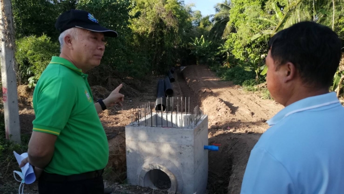 สทภ.9 ลงพื้นที่ตรวจเยี่ยมและติดตามโครงการอนุรักษ์ฟื้นฟูแหล่งน้ำเชื่อมต่อโครงข่ายน้ำบึงน้อย-บึงน้ำด้วน หมู่ที่ 1,2 ตำบลไร่อ้อย อำเภอพิชัย จังหวัดอุตรดิตถ์