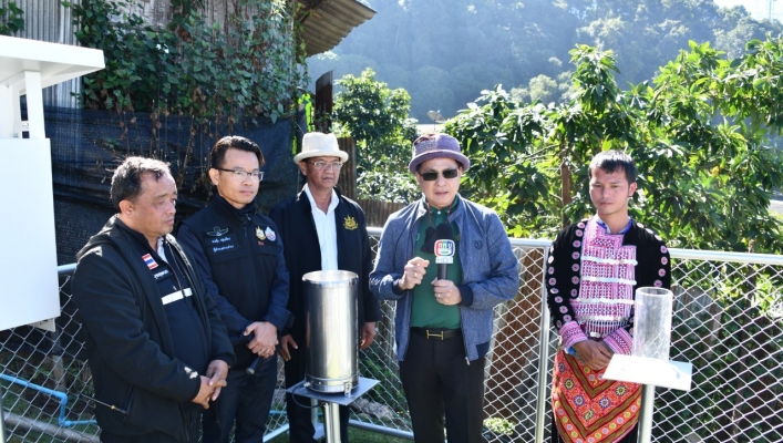 กรมทรัพยากรน้ำตรวจติดตามการดำเนินงานโครงการ ติดตั้งระบบเตือนภัยล่วงหน้า (Early Warning) จังหวัดเชียงใหม่