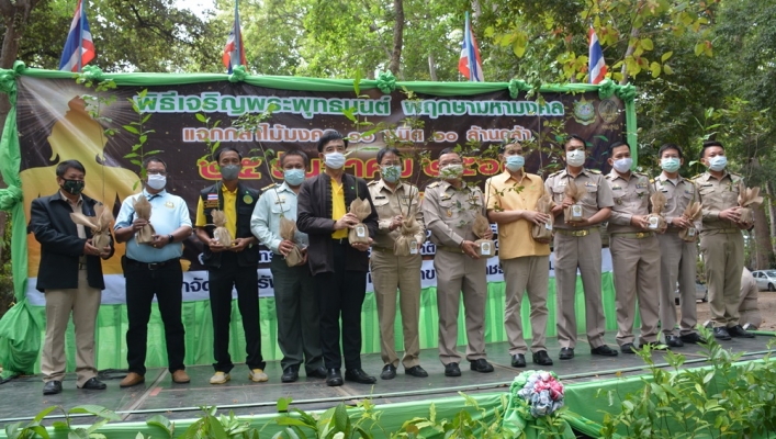 สทภ.11 เข้าร่วมกิจกรรมโครงการพิธีเจริญพระพุทธมนต์ พฤษามหามงคล