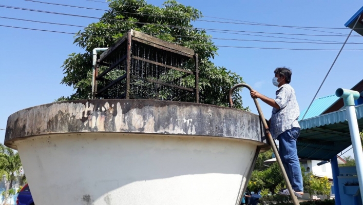 สทภ. 7 ลงพื้นที่สำรวจที่ตั้งระบบน้ำประปาหมู่บ้าน