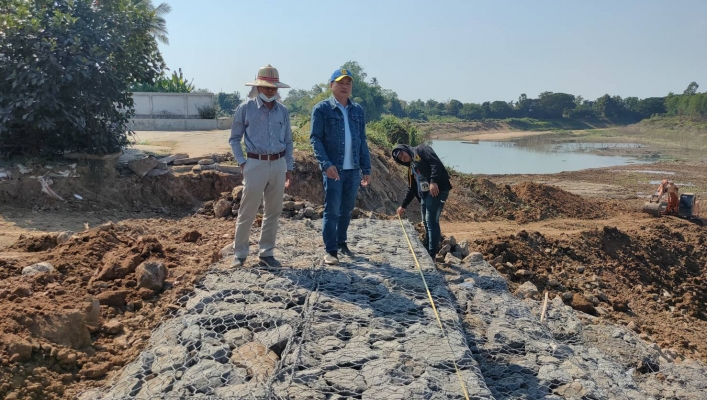 สทภ.9 ตรวจติดตามงาน โครงการอนุรักษ์ฟื้นฟูแม่น้ำพิจิตร วัดบางคลาน-แม่น้ำยม ต.บางคลาน