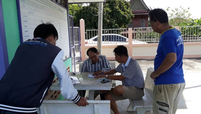 สทภ. 7 ลงพื้นที่สำรวจที่ตั้งระบบประปาหมู่บ้าน
