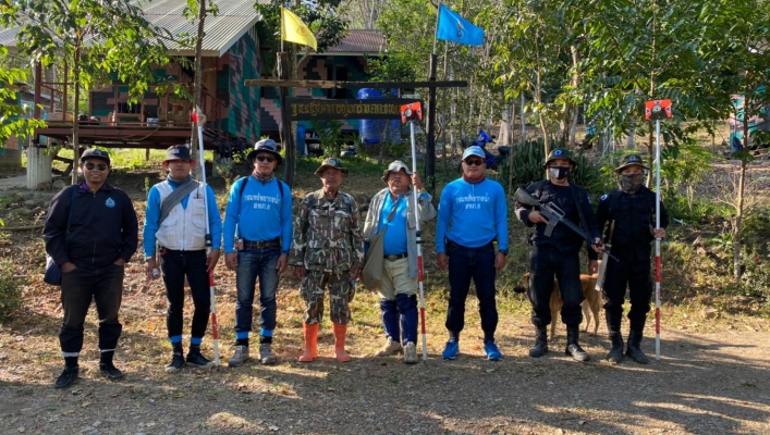 สทภ.6 ลงพื้นที่สำรวจแหล่งน้ำสำหรับช้างป่าในพื้นที่อำเภอสอยดาว จังหวัดจันทบุรี