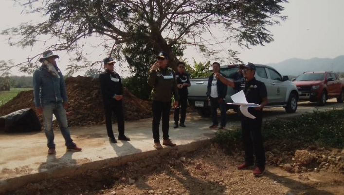 ผอ.สทภ.1 ติดตามเร่งรัดงาน โครงการงบกลางปี 63 (หนองครกหลวง)