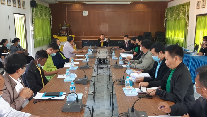 ทส.ทน.สทภ.11 ร่วมประชุมคณะกรรมการจัดการชลประทาน โครงการเขื่อนลำโดมใหญ่ ครั้งที่ 1/2564