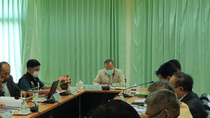 สทภ.11 ร่วมประชุมคณะอนุกรรมการนโยบายที่ดินจังหวัดอำนาจเจริญ (คทช.จ.อจ.) ครั้งที่ 1/2564