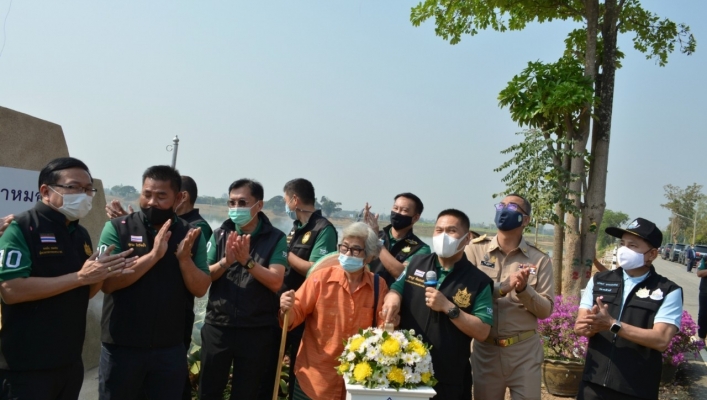 สทภ.9 รมต.ทส.วราวุธ เปิดโครงการปรับปรุงฟื้นฟูหนองปลาหมอ