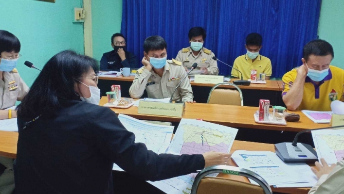 สทภ. 7 ร่วมประชุมหาแนวทางการป้องกันการกัดเซาะตลิ่งริมลำภาชี