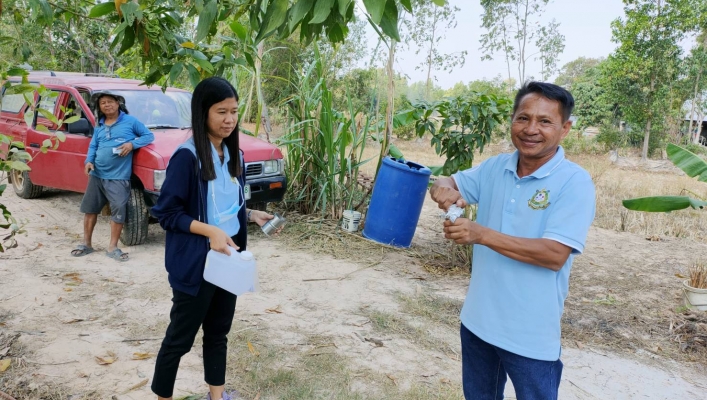 ทส.ทน.สทภ.11 ลงพื้นที่เก็บตัวอย่างน้ำประปาหมู่บ้าน ส่งตรวจวิเคราะห์คุณภาพน้ำในเขตพื้นที่รับผิดชอบ