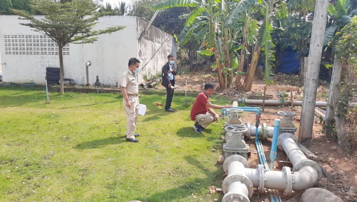 สทภ.5 สำรวจข้อมูลระบบประปาเรือนจำและทัณฑสถานจังหวัดนครราชสีมา