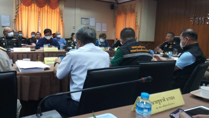 ผอ.สทภ.11 ประชุมกับคณะทำงานด้านรักษาฟื้นฟูระบบนิเวศ และสิ่งแวดล้อมในหนองหาร จังหวัดสกลนคร