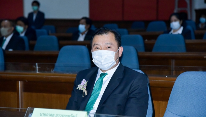 พิธีลงนามคำรับรองรับรองการปฏิบัติราชการ กระทรวงทรัพยากรธรรมชาติและสิ่งแวดล้อม ประจำปีงบประมาณ พ.ศ. 2564