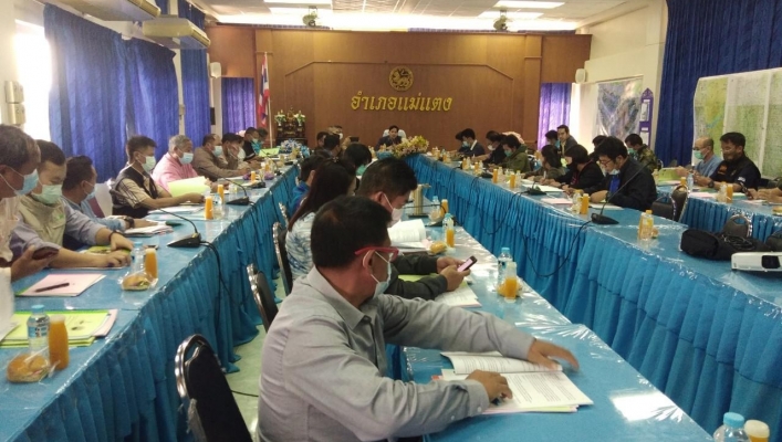 สทภ.1 โดยส่วนประสานและบริหารจัดการลุ่มน้ำปิงตอนบน เข้าร่วมประชุมคณะทำงานสนับสนุนสถานีวิจัย / ศูนย์พัฒนาโครงการหลวงม่อนเงาะ และโครงการพัฒนาพื้นที่สูงแบบโครงการหลวง ครั้งที่ 1/2564 จังหวัดเชียงใหม่