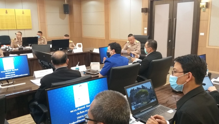 สทภ.6 ร่วมให้ข้อมูลลักษณะทางกายภาพของอ่างเก็บน้ำบางไผ่