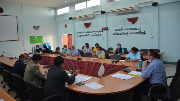 ทส.ทน.สทภ.11 ประชุมเร่งรัดและติดตามงานโครงการก่อสร้าง ปีงบประมาณ 2563 งบกลางและปีงบประมาณ 2564