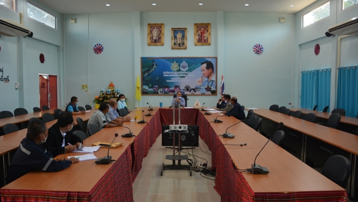 สทภ.11 จัดประชุมคณะกรรมการตรวจรับพัสดุในงานก่อสร้าง ผู้ควบคุมงานก่อสร้างและผู้รับจ้าง