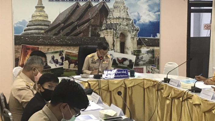 สทภ.1 โดยส่วนประสานและบริหารจัดการลุ่มน้ำวัง เข้าร่วมประชุมกับคณะกรรมการโครงการสมาชิกวุฒิสภาพบประชาชนในพื้นที่จังหวัดภาคเหนือ (ตอนบน)  ณ ห้องประชุม ศาลากลางจังหวัดลำปาง