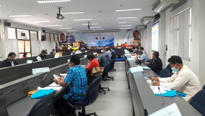 สทภ.1 โดยส่วนประสานและบริหารจัดการลุ่มน้ำปิงตอนล่าง เข้าร่วมประชุมคณะอนุกรรมการทรัพยากรน้ำจังหวัดกำแพงเพชร ครั้งที่ 1 /2564