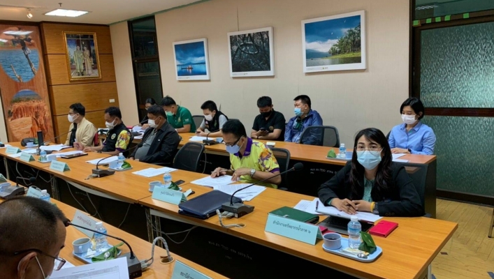 สทภ.6 เข้าร่วมประชุมคณะทำงานด้านอนุรักษ์และป้องกันเหตุระวังช้างป่า ครั้งที่ 1/2564 จังหวัดสระแก้ว