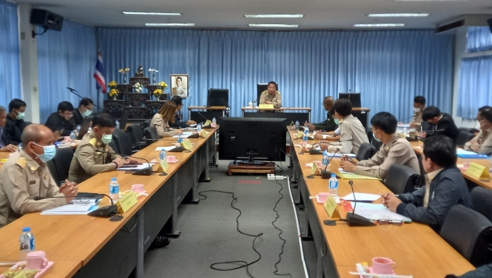 ทส.ทน.สทภ.11 เข้าร่วมประชุมคณะอนุกรรมการทรัพยากรน้ำ จังหวัดอำนาจเจริญ ครั้งที่ 1/2564