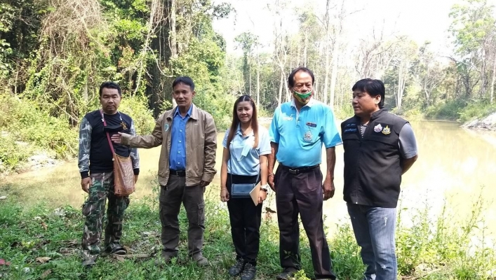 สทภ.1 โดยส่วนประสานและบริหารจัดการลุ่มน้ำปิงตอนล่าง พร้อมด้วย ส่วนพัฒนาและฟื้นฟูแหล่งน้ำ ลงพื้นที่สำรวจหาแหล่งน้ำเพื่อช่วยเหลือช้างในพื้นที่ป่า จังหวัดตาก