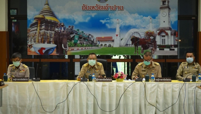 สทภ.1 โดยส่วนประสานและบริหารจัดการลุ่มน้ำวัง เข้าประชุม คณะกรมการจังหวัดและหัวหน้าส่วนราชการจังหวัดลำปาง ครั้งที่ 2/2564 ณ อาคารหอประชุมจังหวัดลำปาง