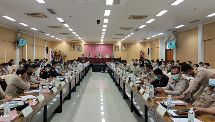 สทภ.11 ส่วนอุทกวิทยา เข้าร่วมประชุมคณะกรมการจังหวัดอุบลราชธานี ประจำเดือน กุมภาพันธ์ 2564