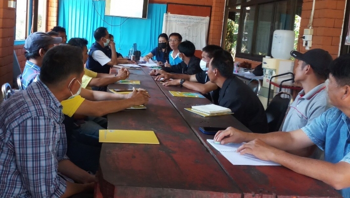 สทภ.1 โดยส่วนประสานและบริหารจัดการลุ่มน้ำปิงตอนบน จัดประชุมเชิงปฏิบัติการโครงการรับฟังความคิดเห็นของประชาชน ปีงบประมาณ พ.ศ.2564 โครงการก่อสร้างระบบกระจายน้ำสนับสนุนศูนย์พัฒนาโครงการหลวงห้วยส้มป่อย (บ้านห้วยส้มป่อยใหม่) จ.เชียงใหม่