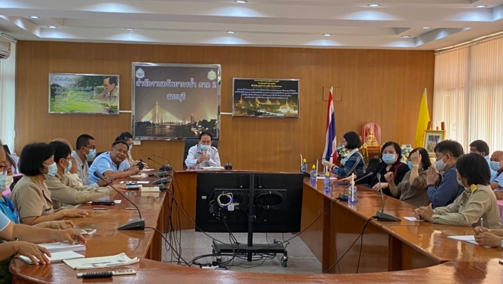สทภ.2 ร่วมต้อนรับผู้อำนวยการกลุ่มตรวจสอบภายในพร้อมเจ้าหน้าที่กลุ่มตรวจสอบภายใน เข้าตรวจสอบตามแผนการตรวจสอบ ประจำปีงบประมาณ พ.ศ. 2564
