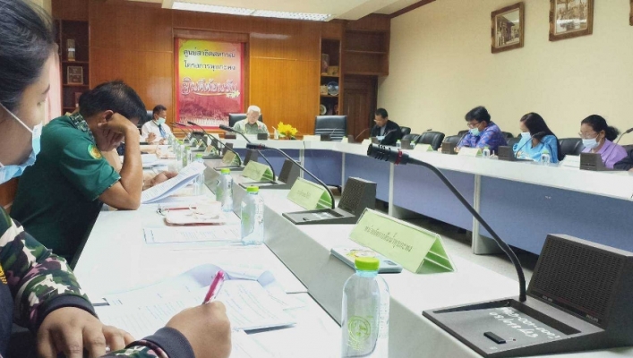 สทภ. 7 ร่วมประชุมหารือการบริหารจัดการน้ำตามแนวทางและแผนขับเคลื่อนกิจกรรมพัฒนาระบบน้ำ